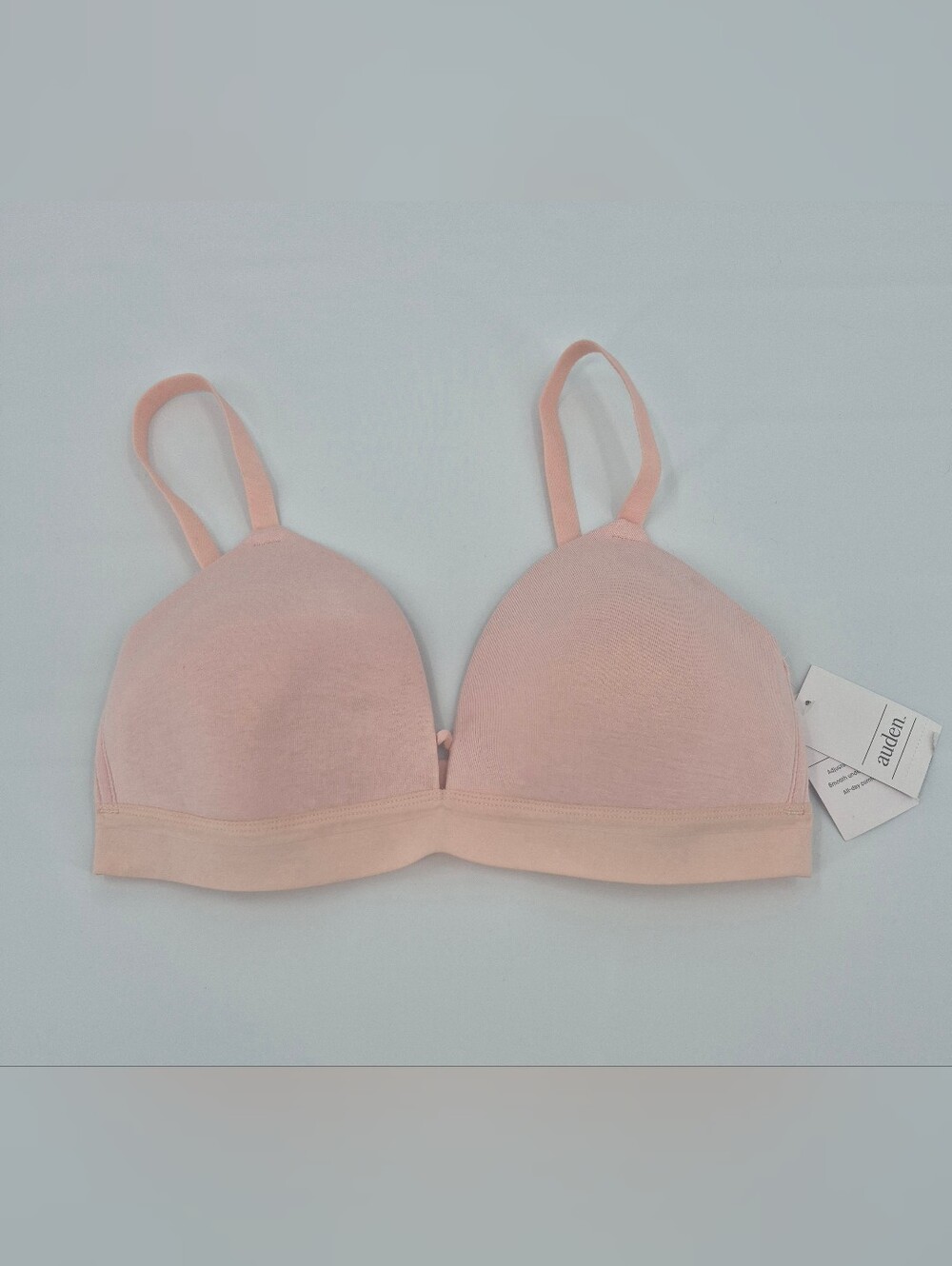Auden Size 34C Lightly Lined Comfort Wireless Bra Wire Free Pink